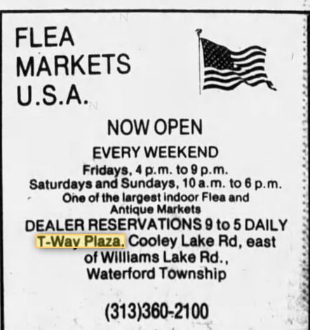 T-Way Plaza - 1982 Ad